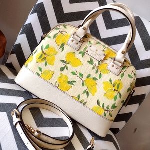 NWOT KATE SPADE 'Make Lemonade' handbag/ shoulder bag/ crossbody
